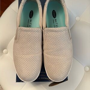 Dr. Scholl's Madison Greige Slip-On Sneakers